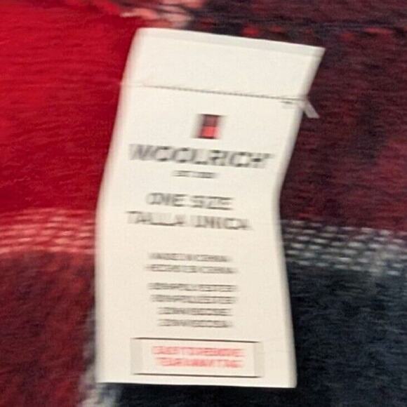 Woolrich Plaid Poncho‎ Women One Size Fringe Ruana Cape Blanket Shawl Scarf Cozy - Picture 5 of 6